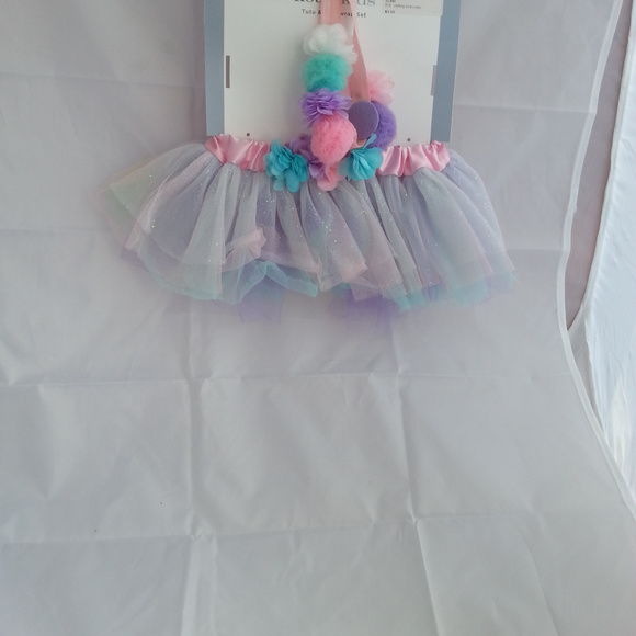 Adorable Infant Tutu and Headband Set EUC - Picture 2 of 4